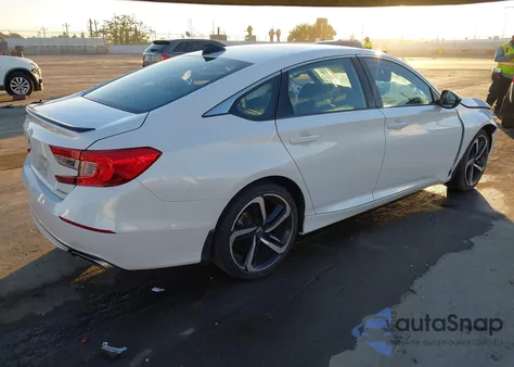 2021 Honda Accord Sport from USA, damaged, VIN 1HGCV1F33MA063164